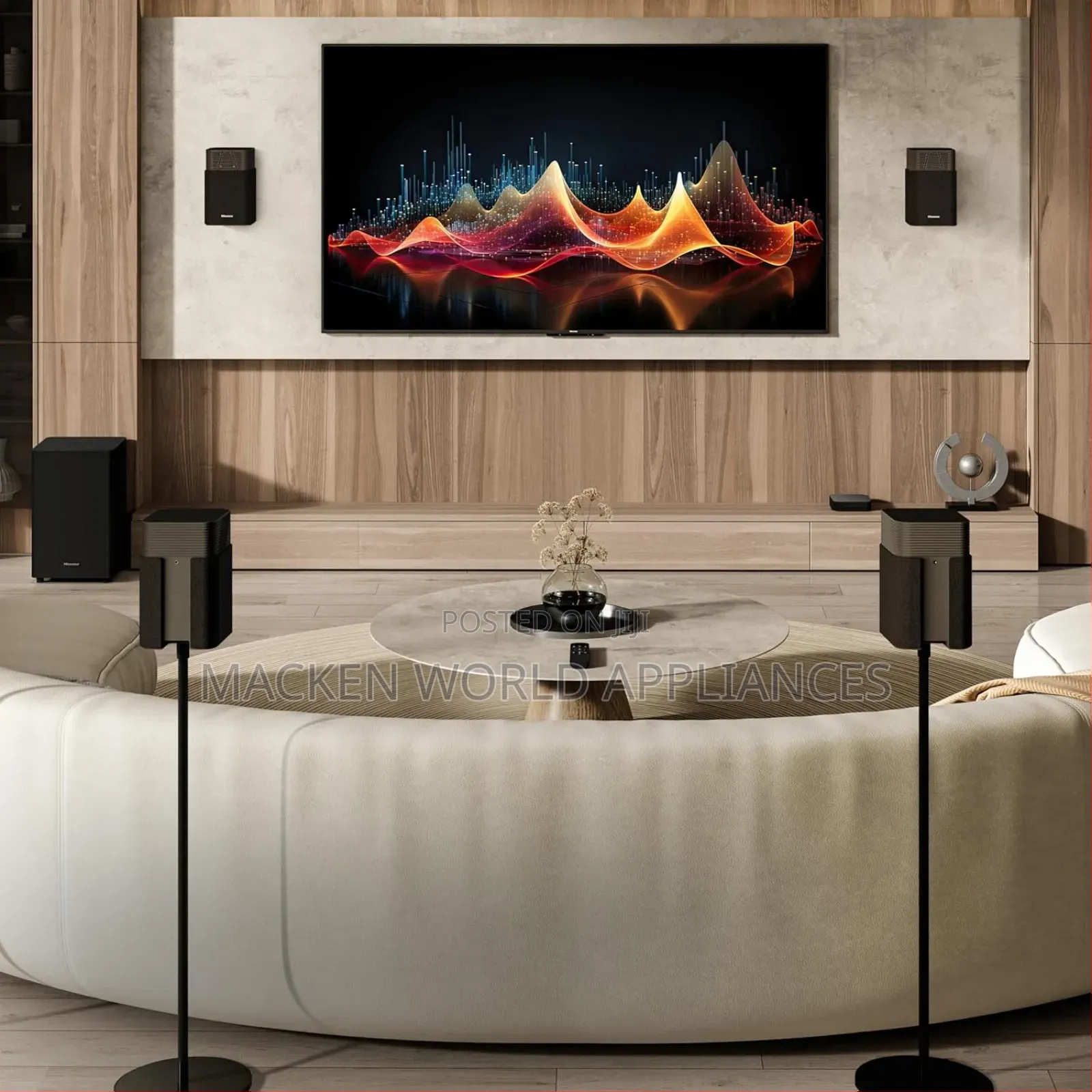 Hisense Home Theater 4.1.2 Dolby Atmos Wireless