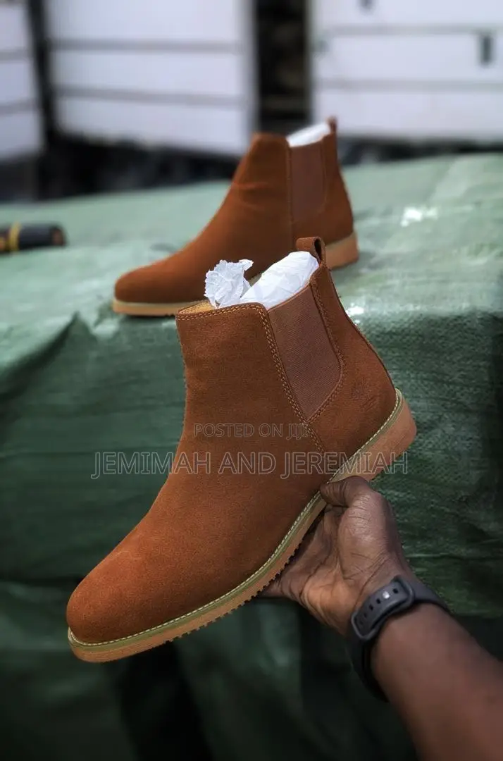 Gents Chelsea Boots / Suede
