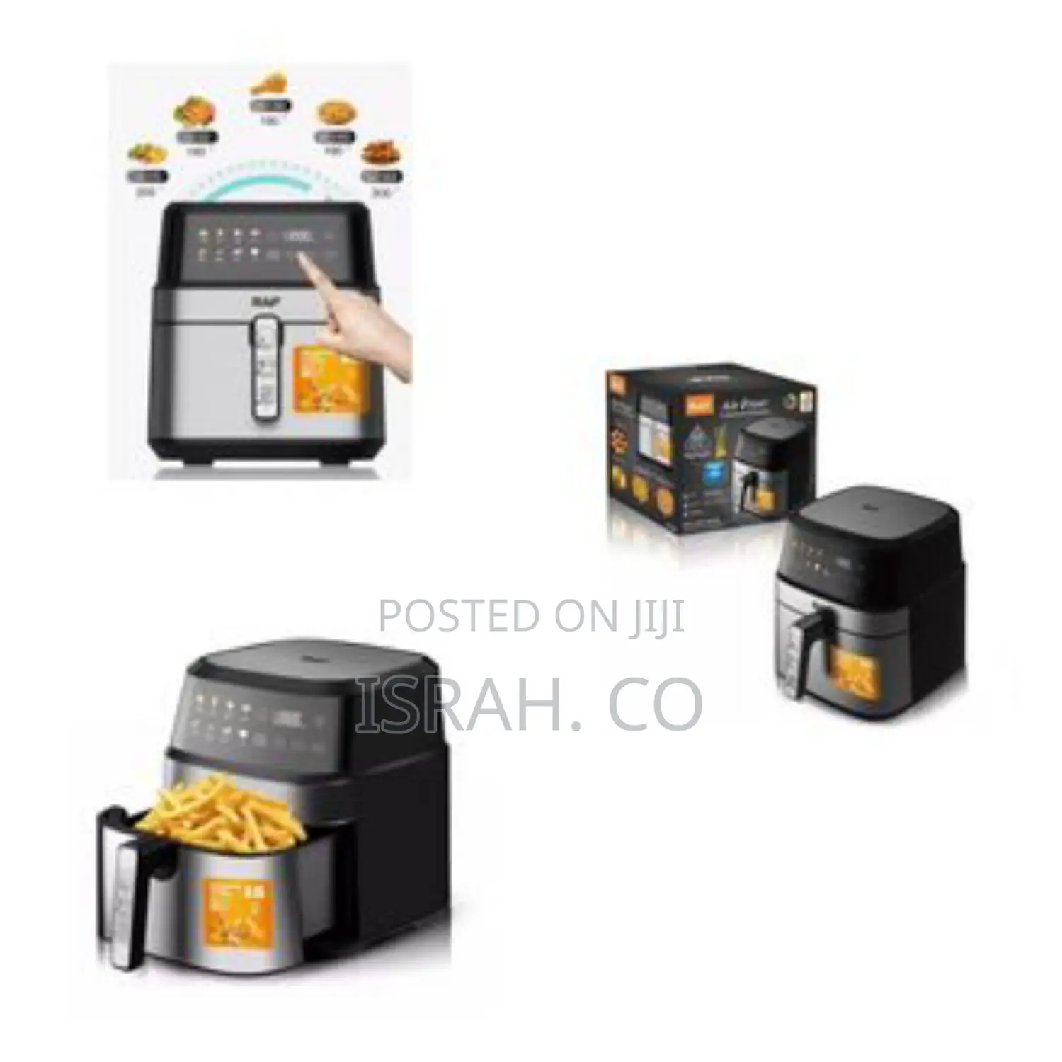 Raf 8 Liters Digital Air Fryer | R5309