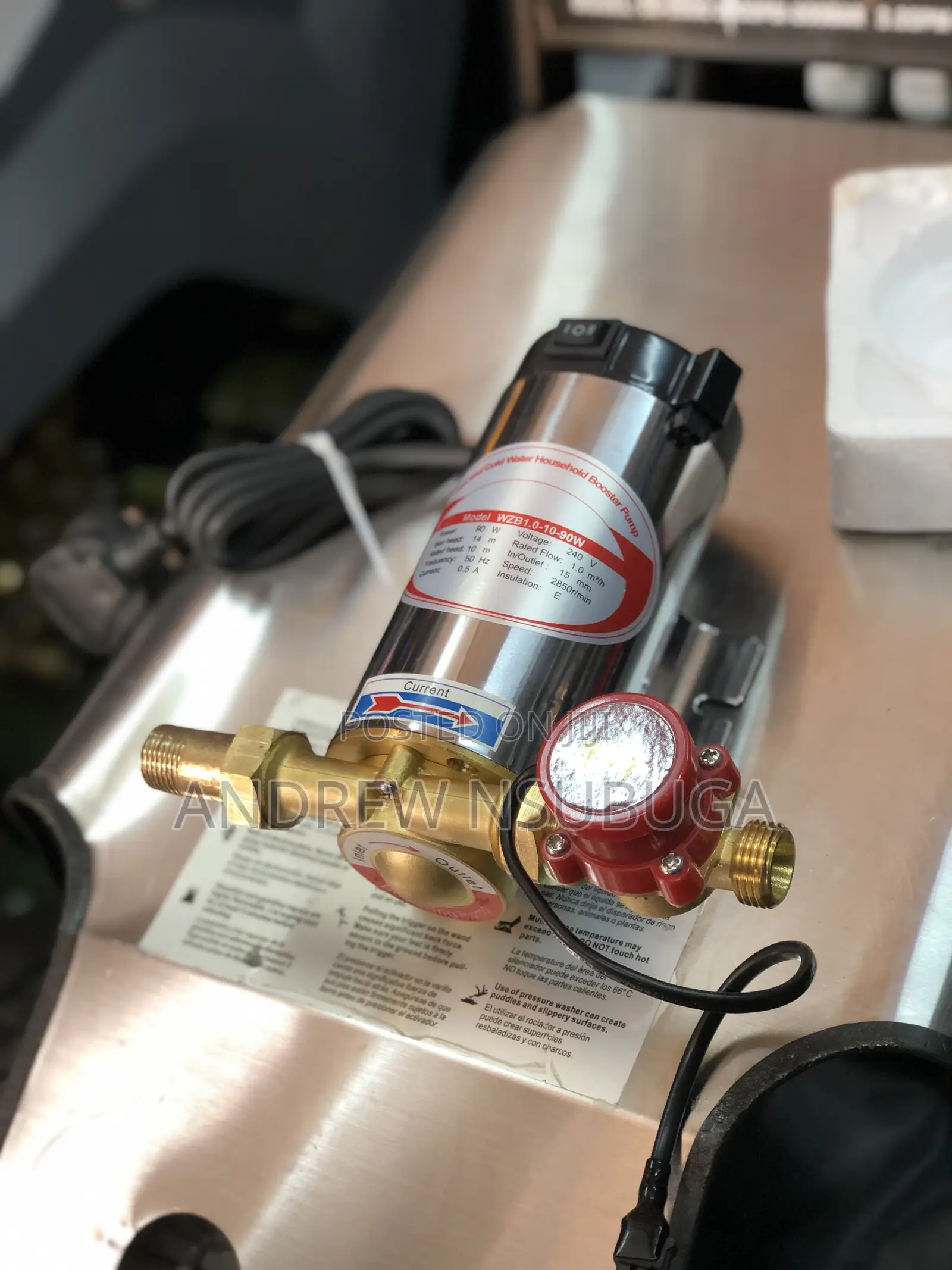 Hot and Cold Water Pump
