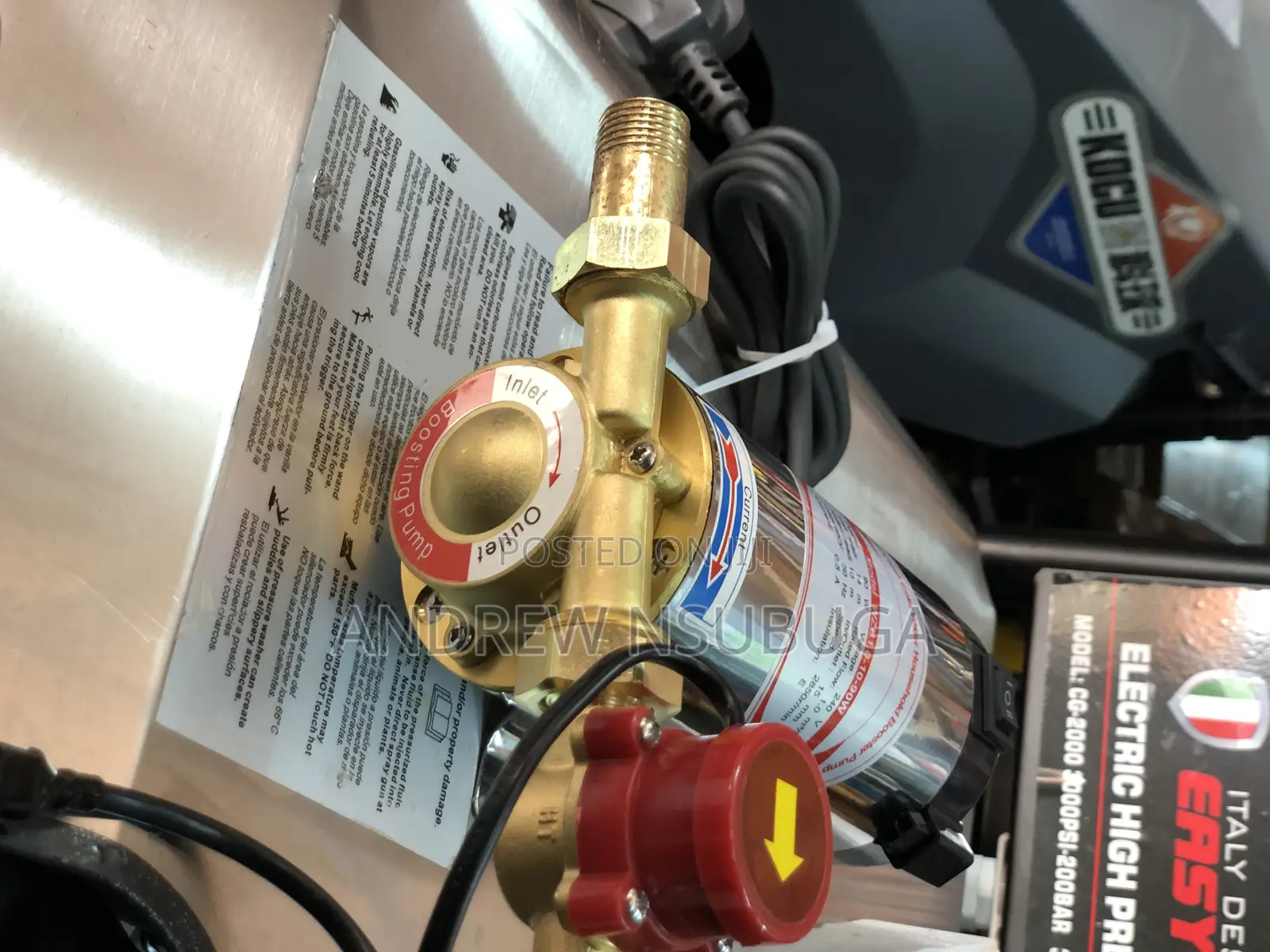 Hot and Cold Water Pump
