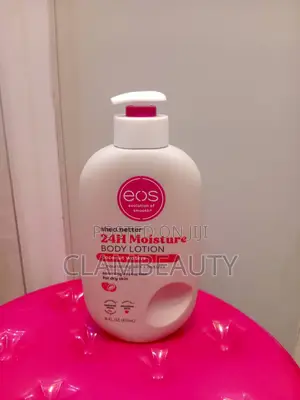 Eos Shea Better 24h Moisture Body Lotion in the Coconut Waters Scent.