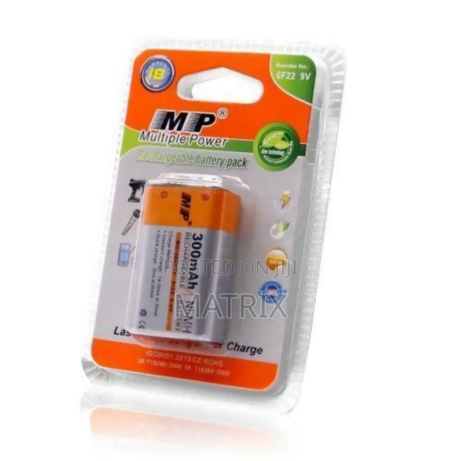 Mp Rechargeable Battery 9v 300mah Microphone Battery