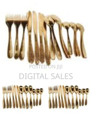 24pcs Cutlery (Forks,Spoons Knieves)