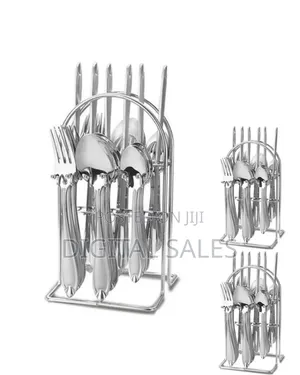 Cutlery Set-24 PCS of Tea Spoons,Table Spoon,Forks,Table Knives