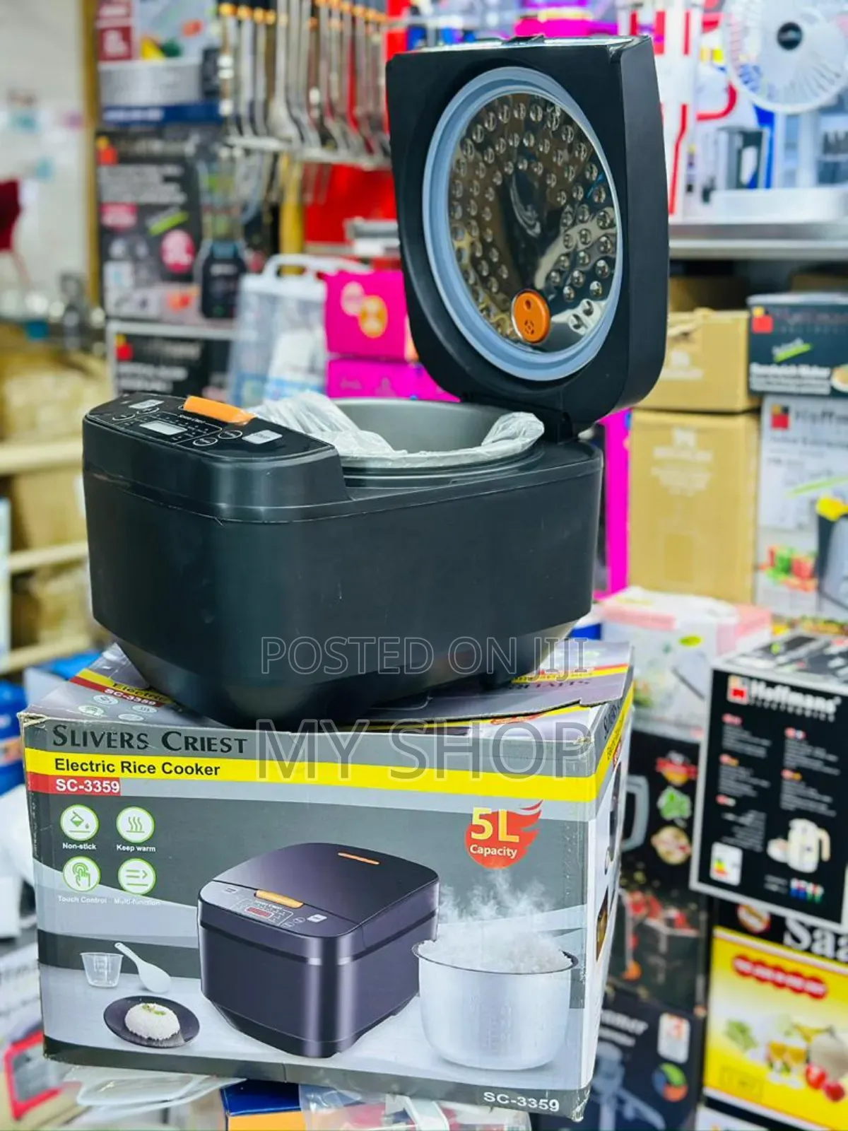 Silver Criest Electric Rice Cooker