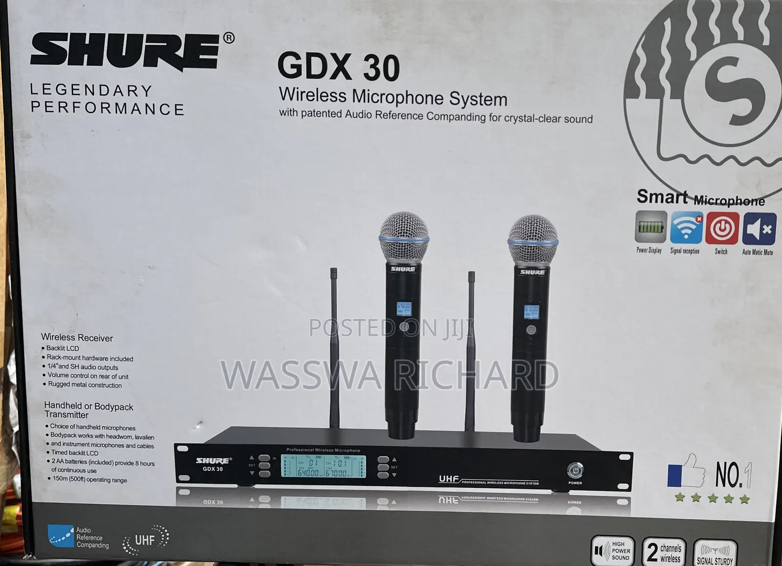 Shure Gdx30 Wireless Microphone
