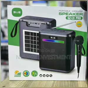 SVZ Portable Speaker With a Microphone