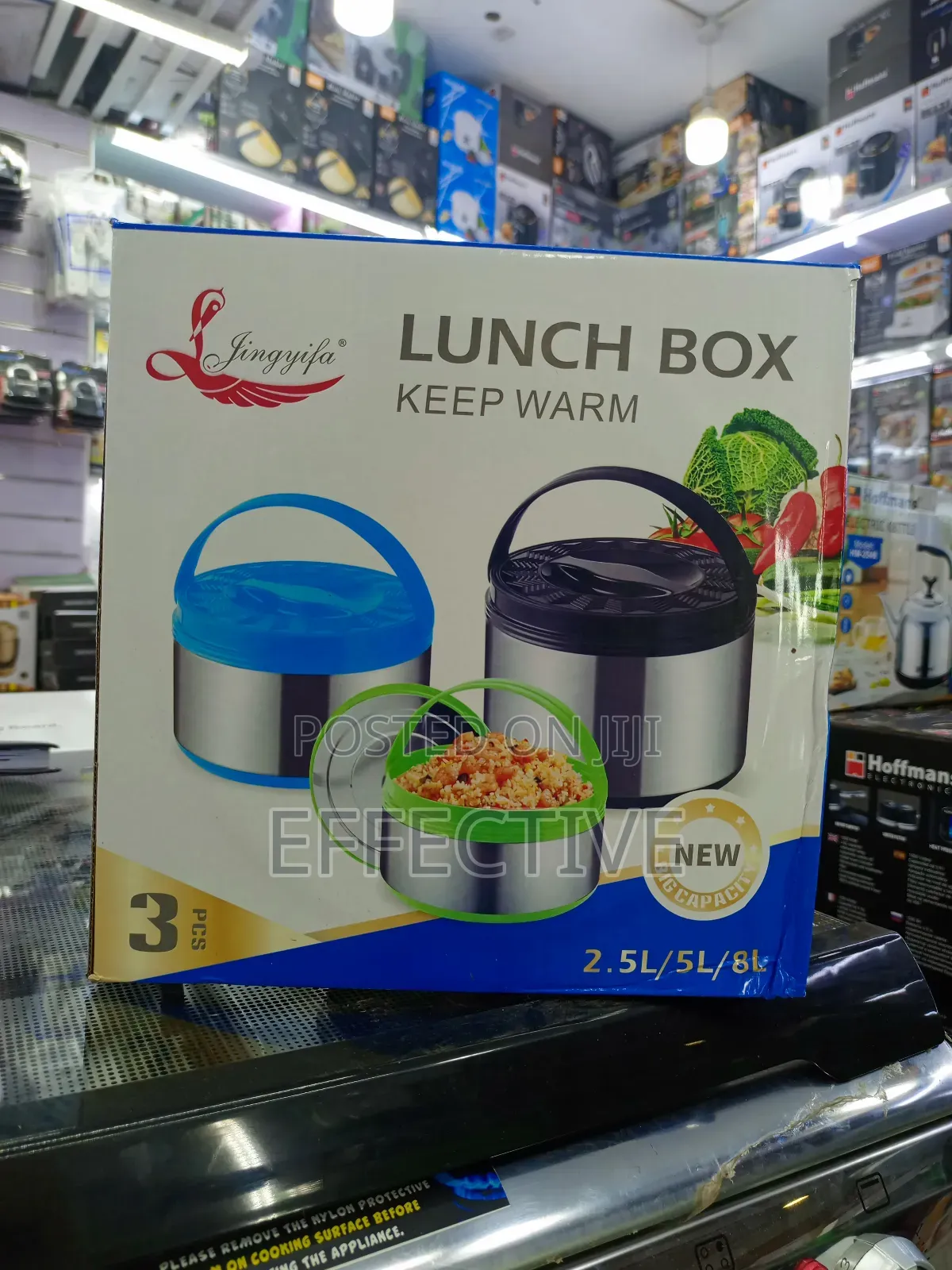 3-Piece Insulated Lunch Box Set.