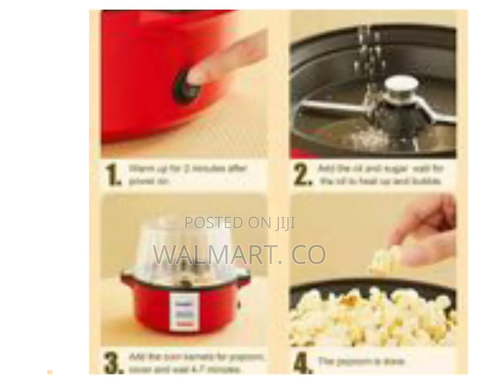 Sonifer Professional Hot Oil Plate Electric Popcorn Maker