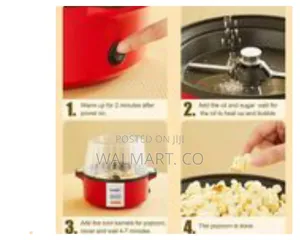 Sonifer Professional Hot Oil Plate Electric Popcorn Maker
