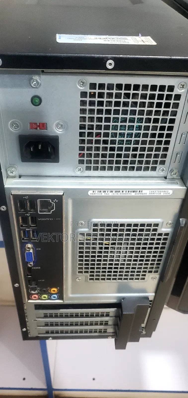 Desktop Computer Dell 4GB Intel Core I5 HDD 500GB