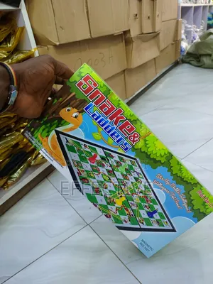 Magnetic Snakes And Ladders Board Game.