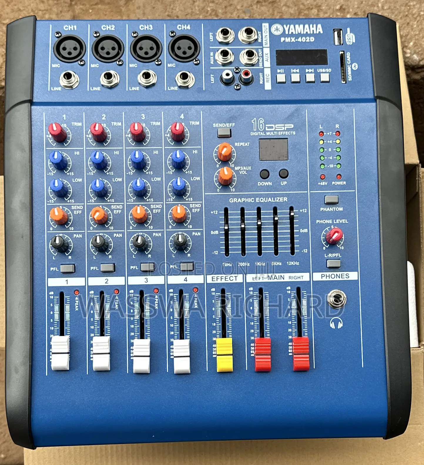 4 Channel Mixer/Recording Interface