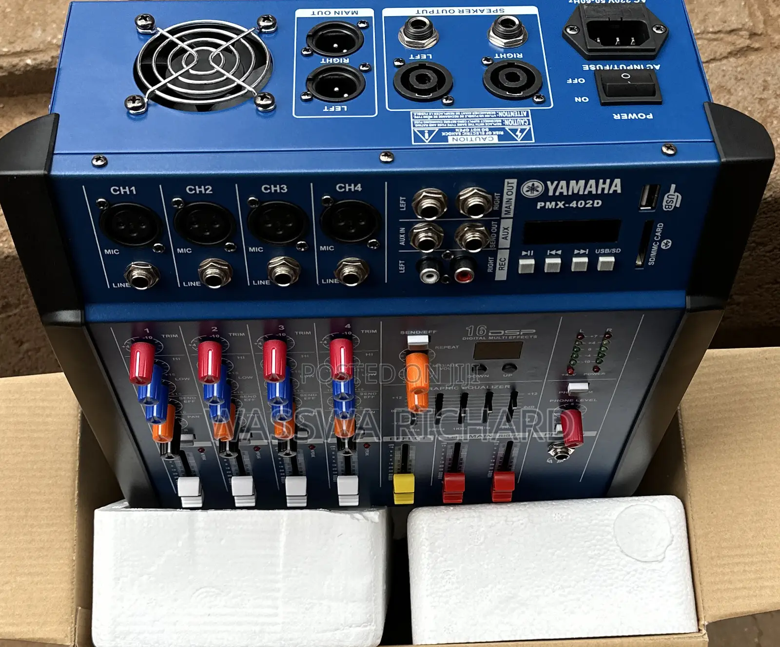 4 Channel Mixer/Recording Interface