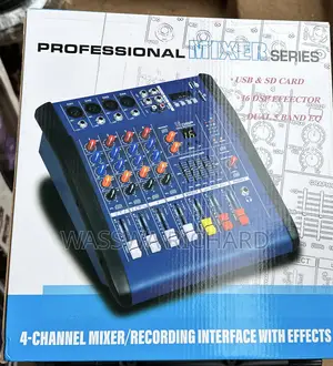 4 Channel Mixer/Recording Interface