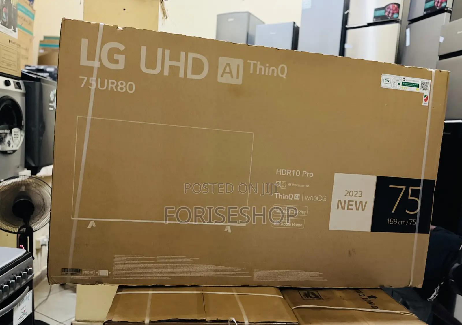 Lg Smart 75 Inch Tv 4k Uhd (Black Friday)