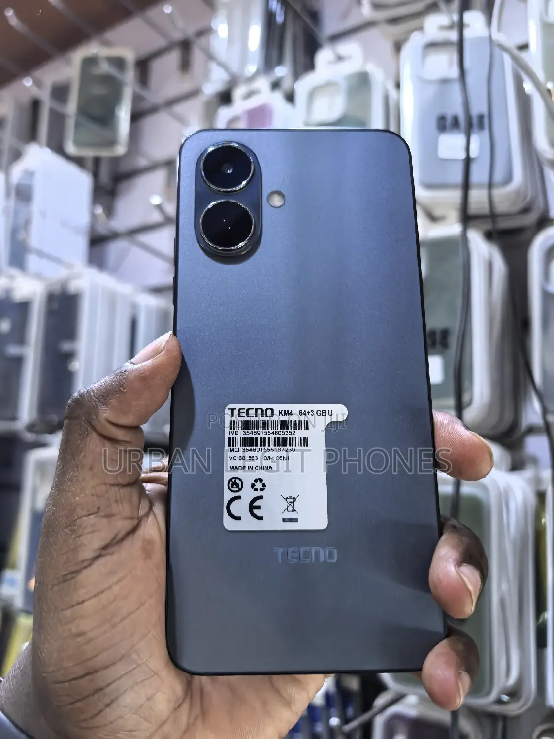 Tecno Pop 10 64 GB Black