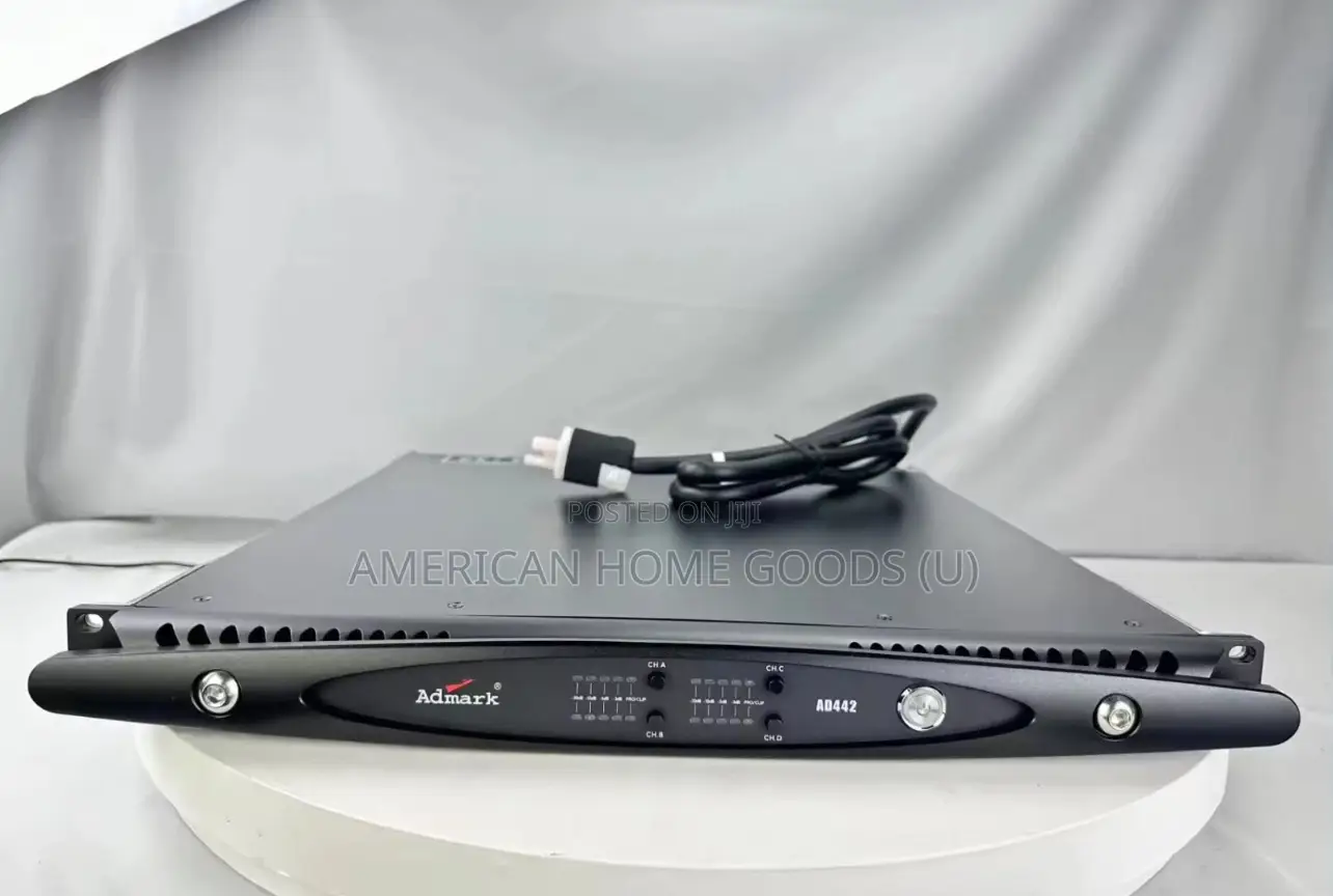 Admark Ad60 2-Channel Class-D Power Amplifier, 11000w, Voltage 60-380v