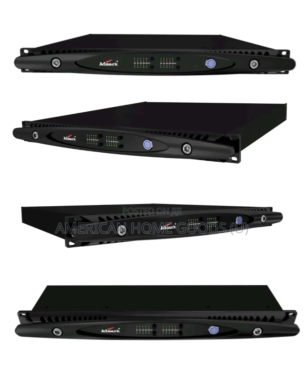 Admark Ad60 2-Channel Class-D Power Amplifier, 11000w, Voltage 60-380v