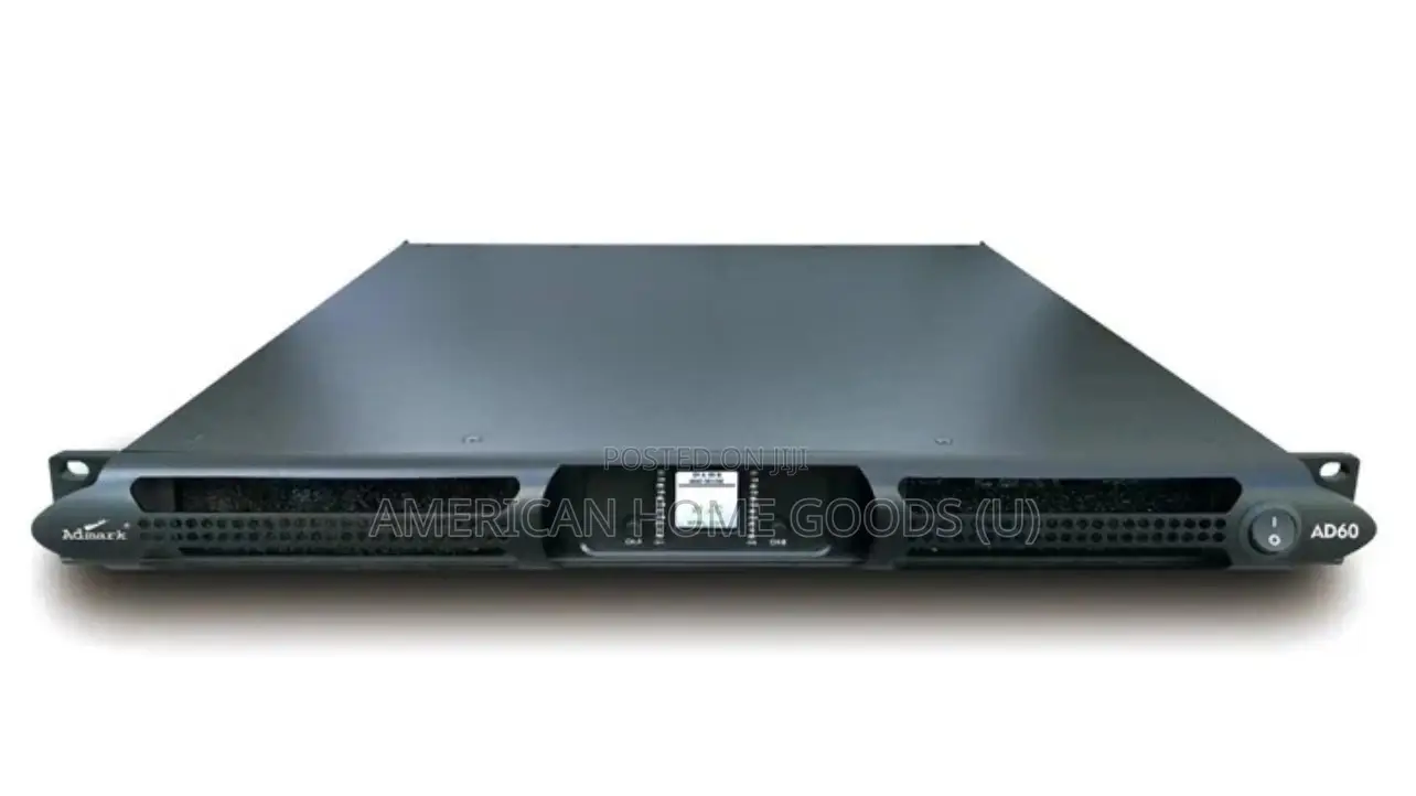 Admark Ad60 2-Channel Class-D Power Amplifier, 11000w, Voltage 60-380v