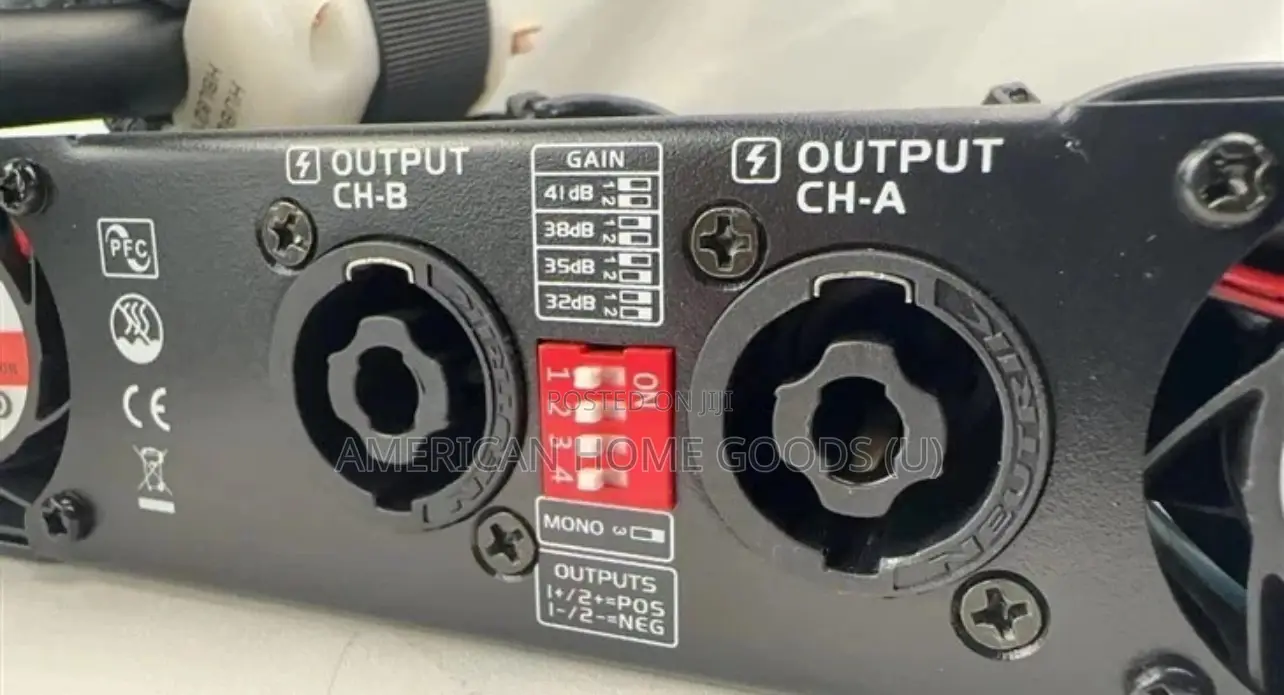 Admark Ad60 2-Channel Class-D Power Amplifier, 11000w, Voltage 60-380v
