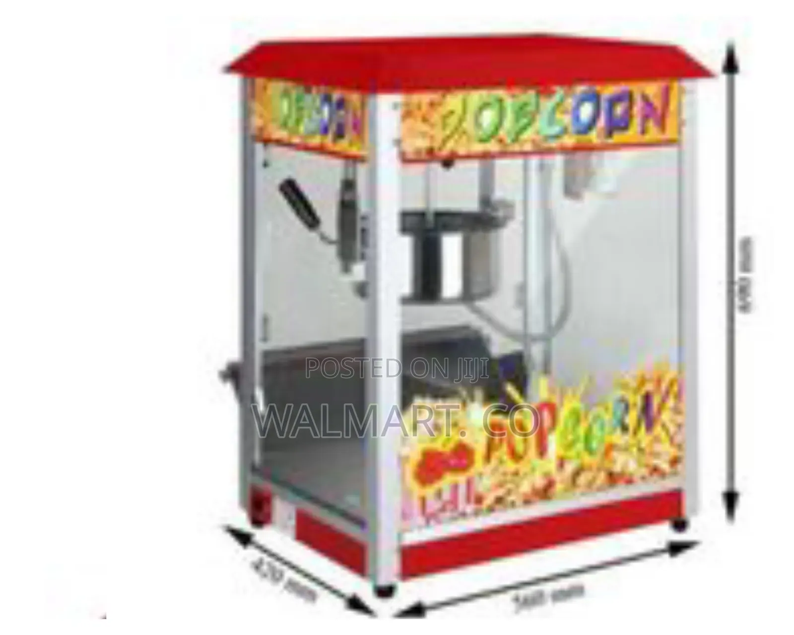 Commercial Electric Popcorn Machine Movie Popcorn 1300w