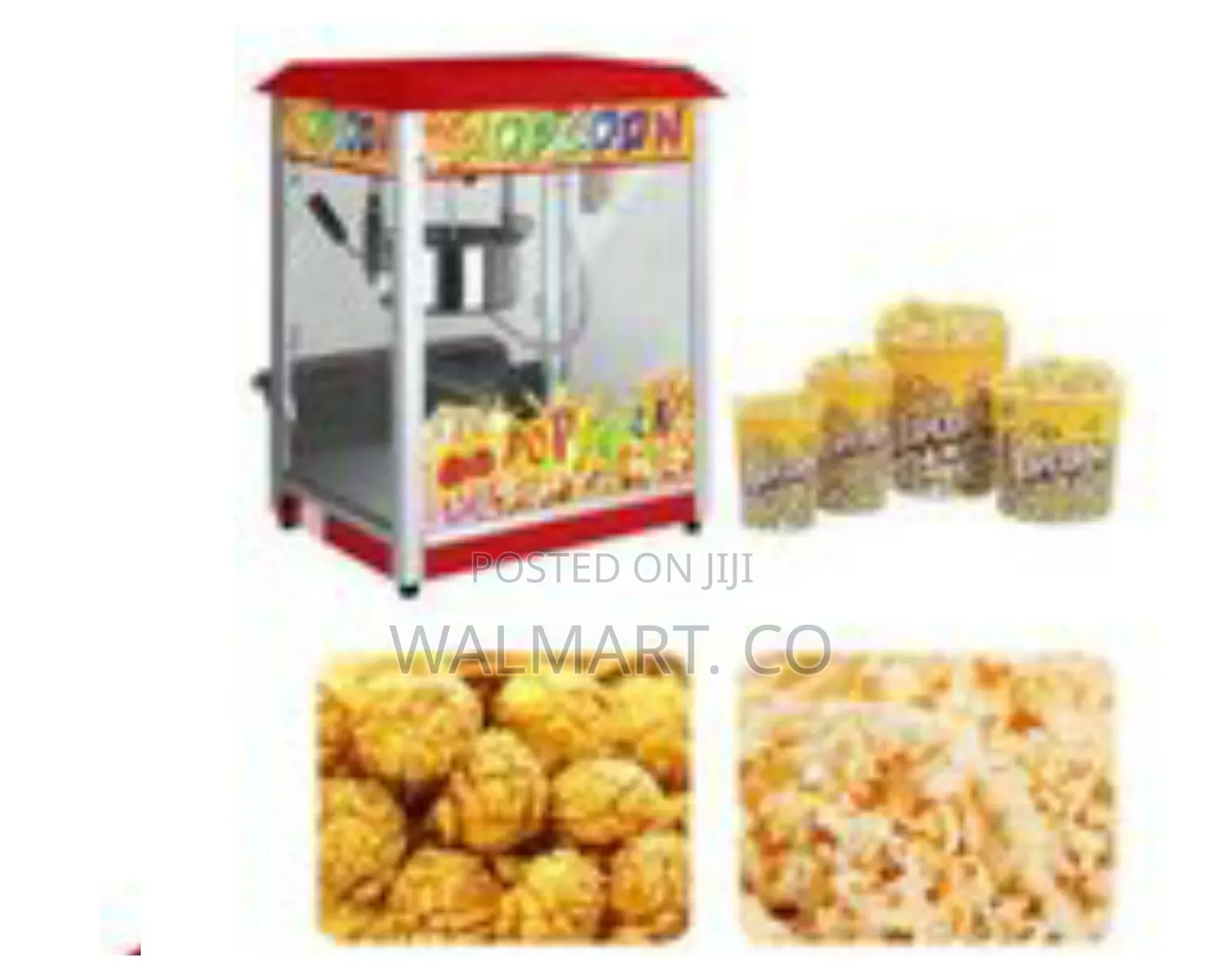 Commercial Electric Popcorn Machine Movie Popcorn 1300w