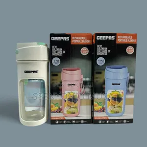 Geepas Rechargeable Portable Blender -500ml,Stainless Steel