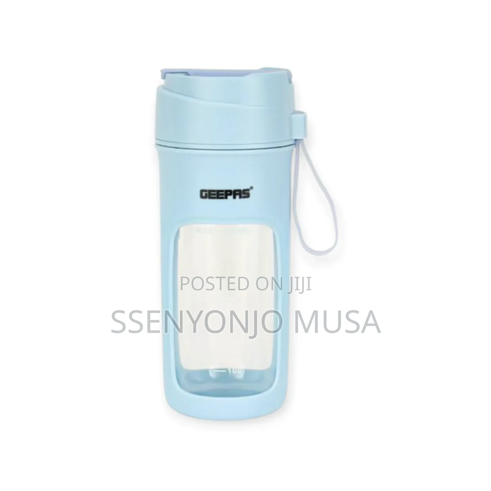 Geepas Rechargeable Portable Blender -500ml,Stainless Steel