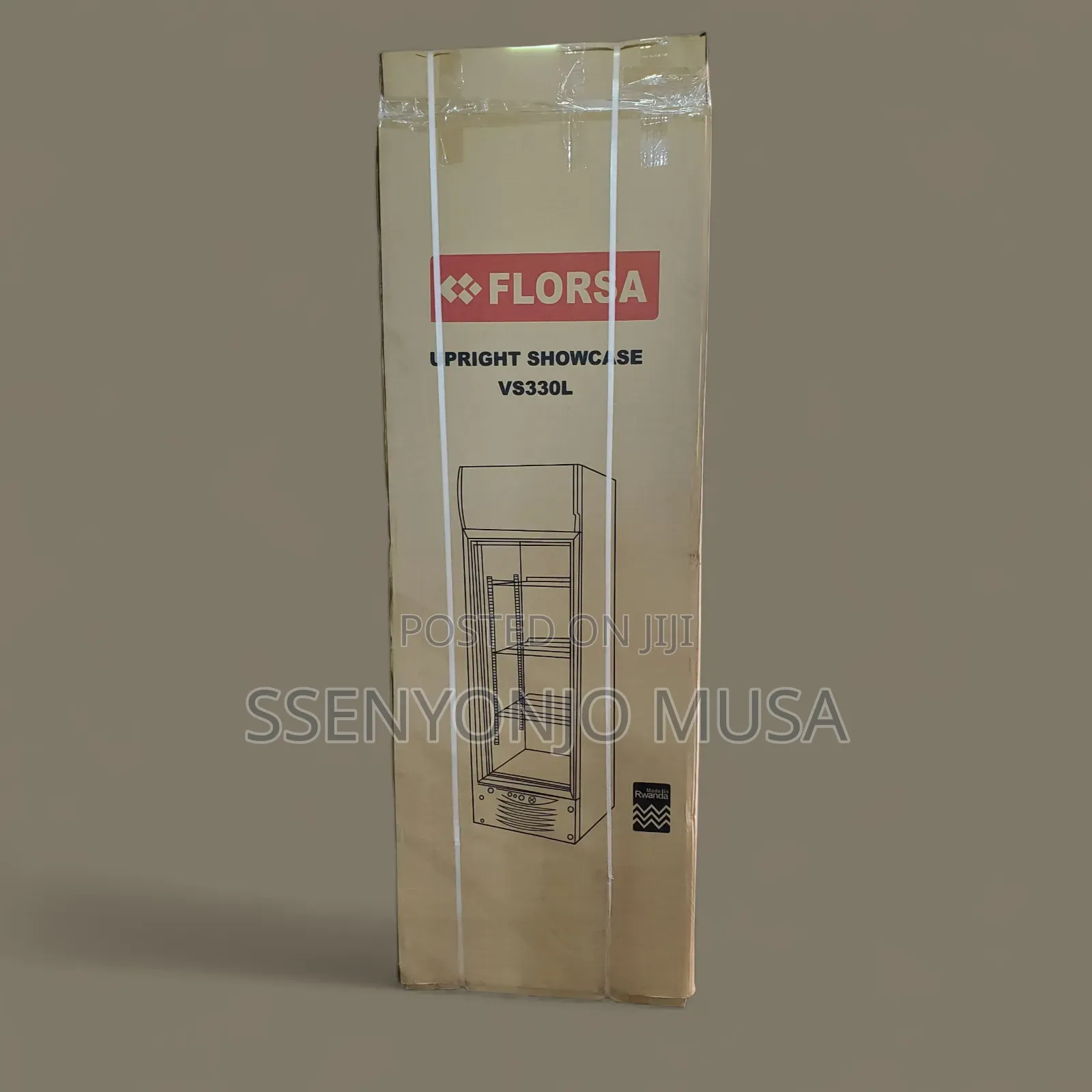 Florsa Display Chiller Business Fridge 330l - Single Door, Adjustable-