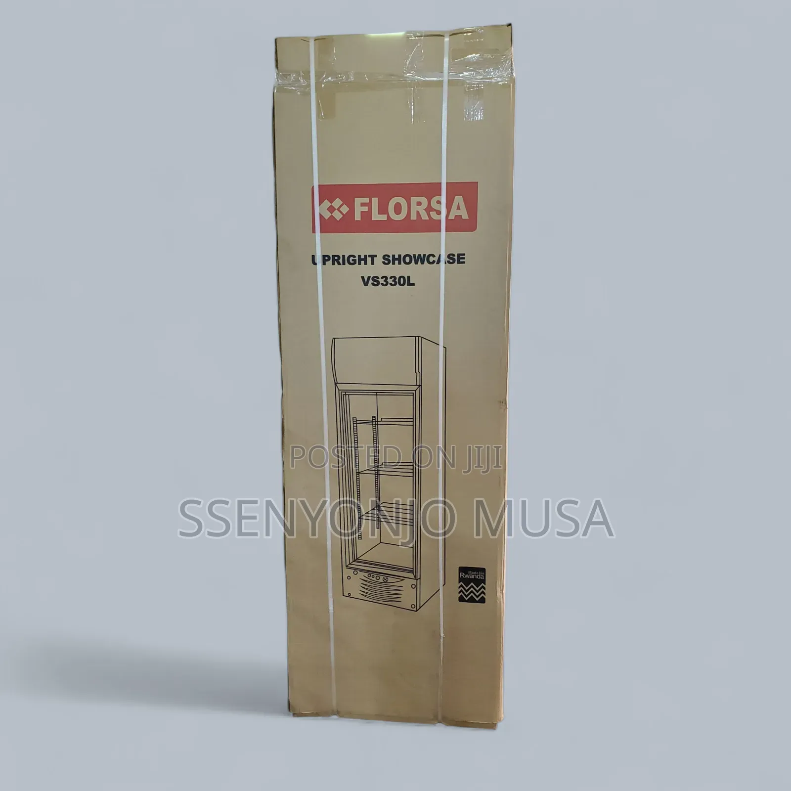 Florsa Display Chiller Business Fridge 330l - Single Door, Adjustable-
