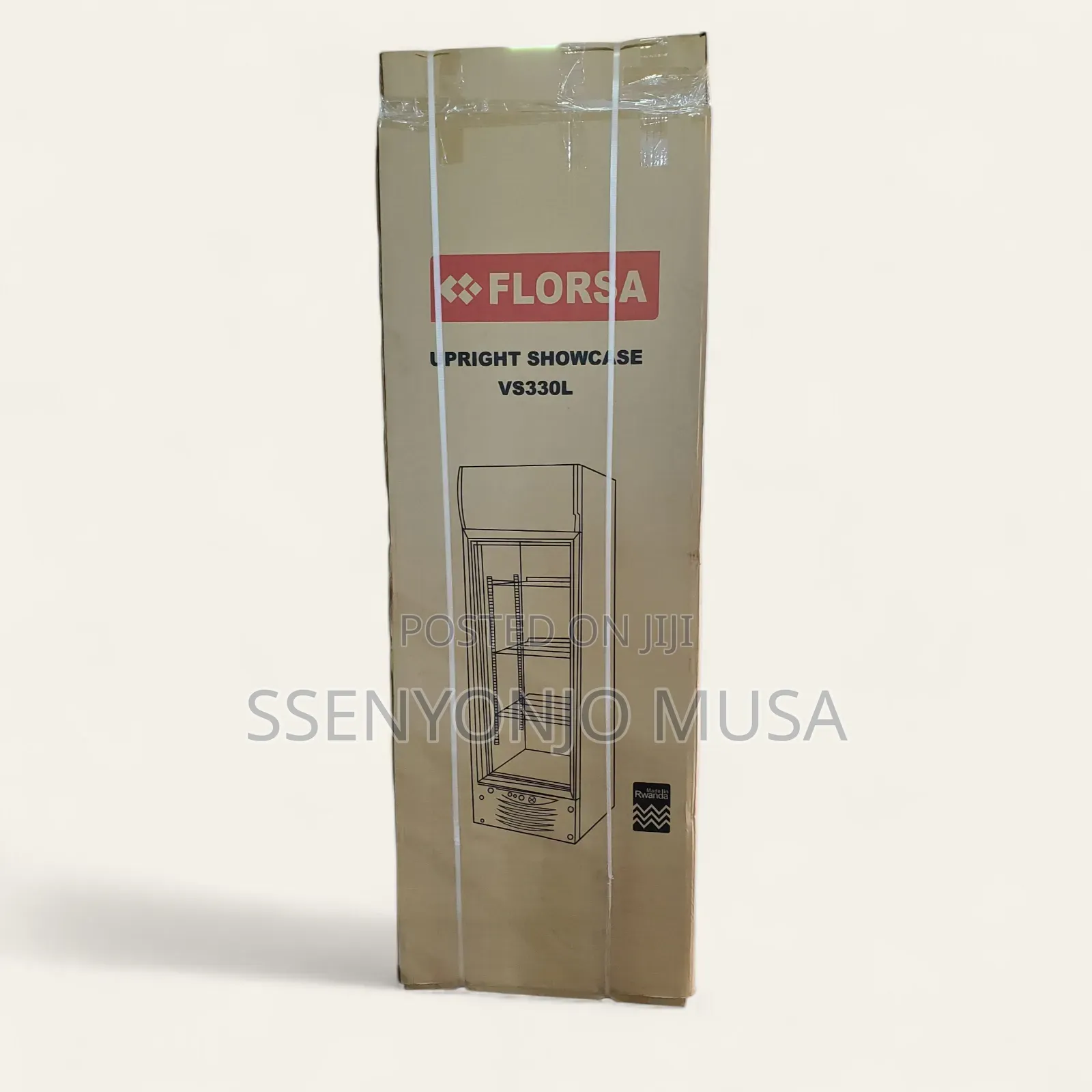 Florsa Display Chiller Business Fridge 330l - Single Door, Adjustable-