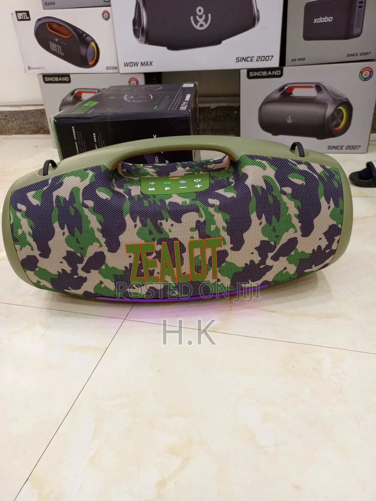 Zealot S89 With Powerful Bass and Waterproof Wireless Speaker