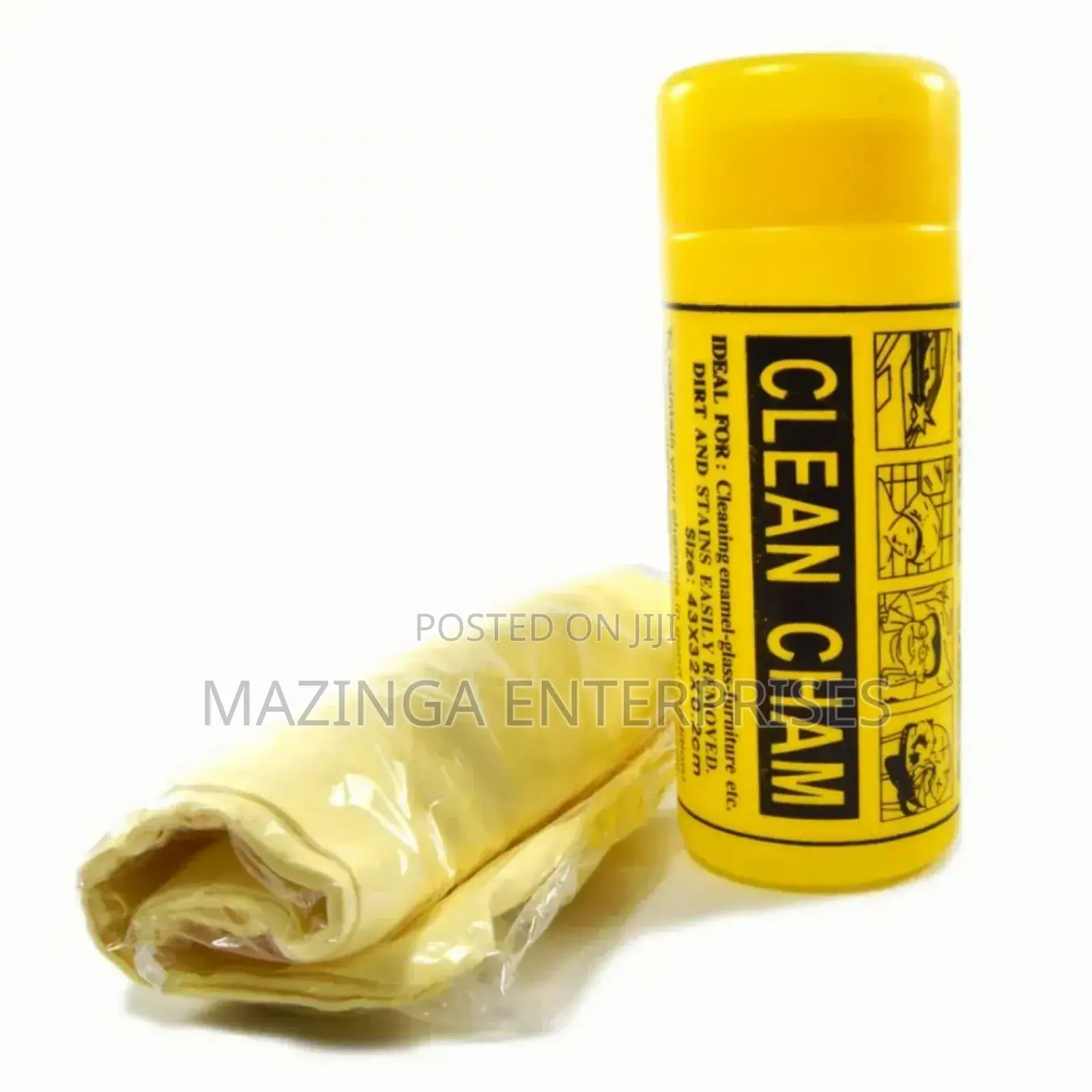 Clean Cham Synthetic Chamois Car Glass Cleaning Cloth
