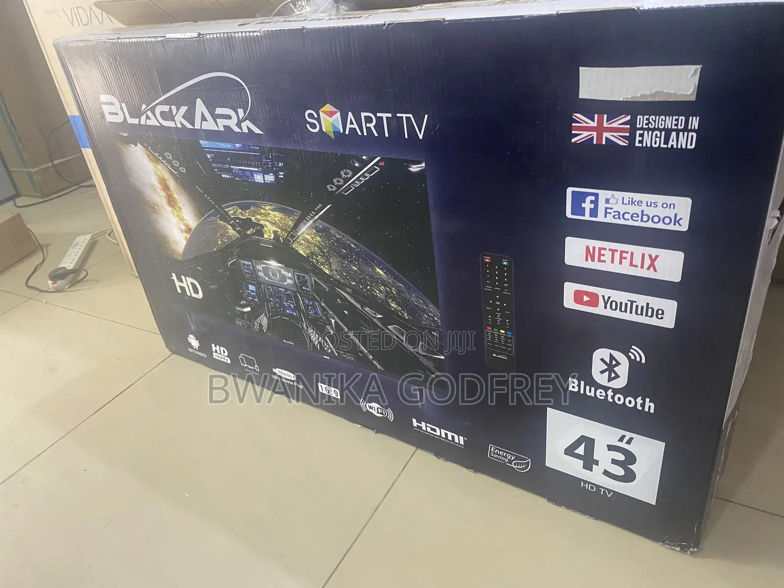 Black Ark 43 Inches Smart Tv
