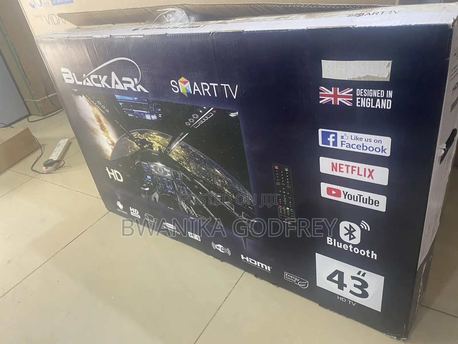 Black Ark 43 Inches Smart Tv