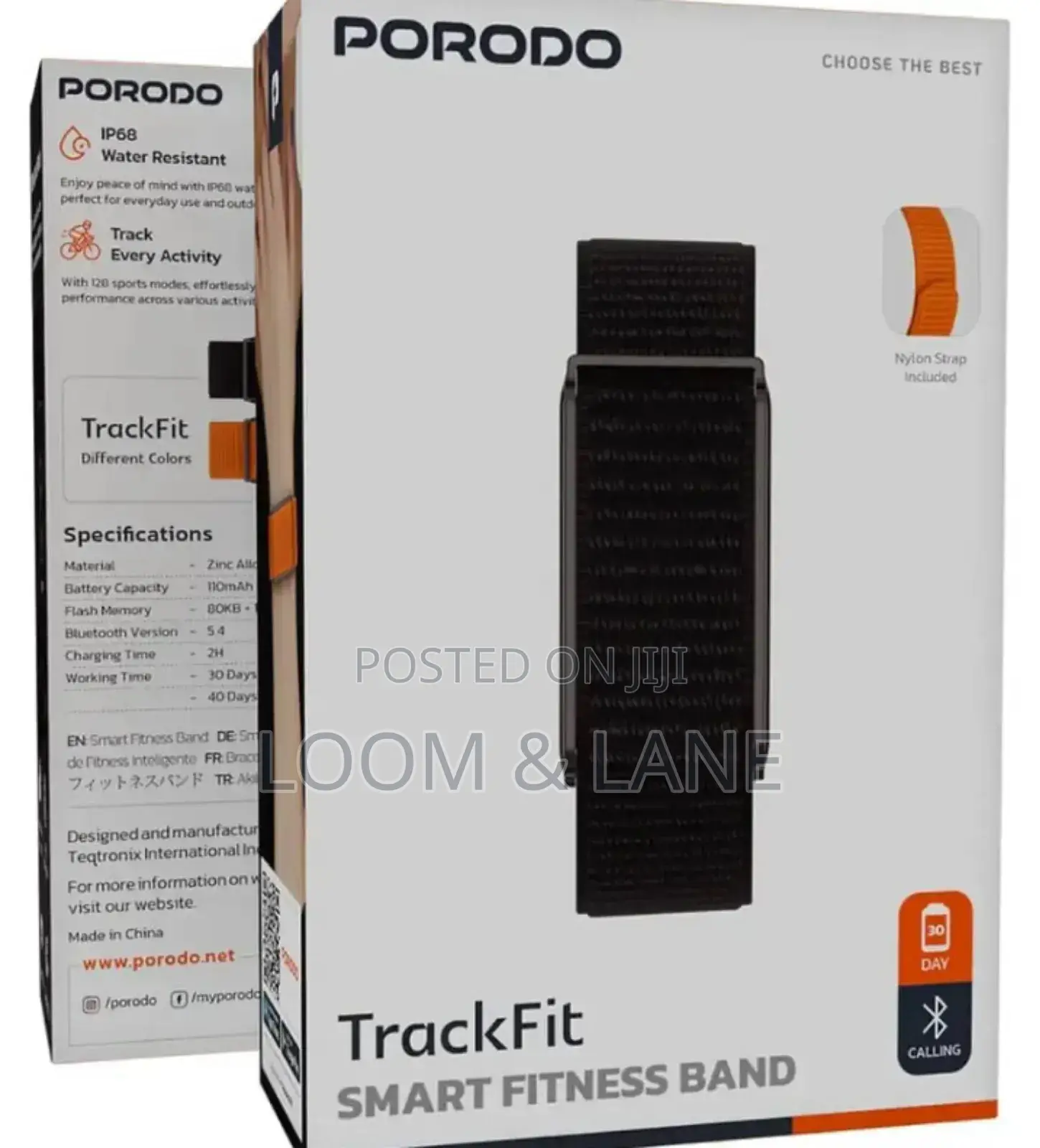 Porodo Trackfit Smart Fitness Band