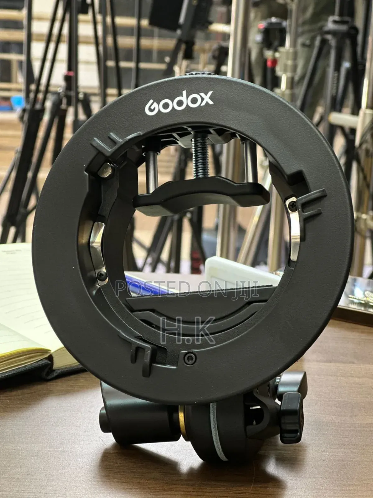 Godox S2 Speedlite Bracket for Bowens Mount.