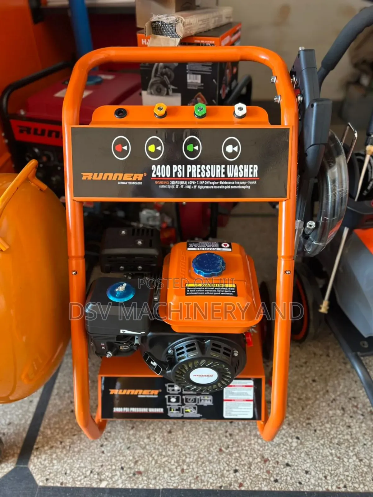 Gasoline/Petro High Pressure Washer