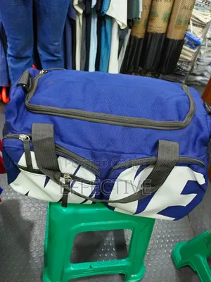 Blue Duffel Bag