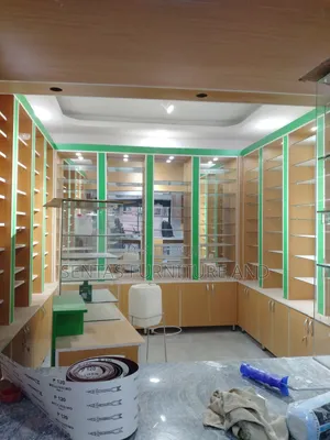 Pharmacy Shelves Installation Reach Out to Us via Whatsapp
