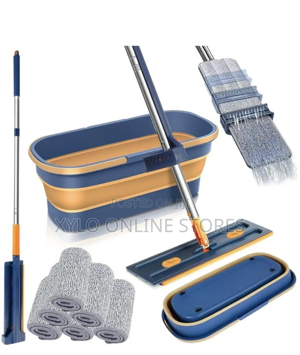 16.5 Micro Fiber Self Wringing Flat Mop