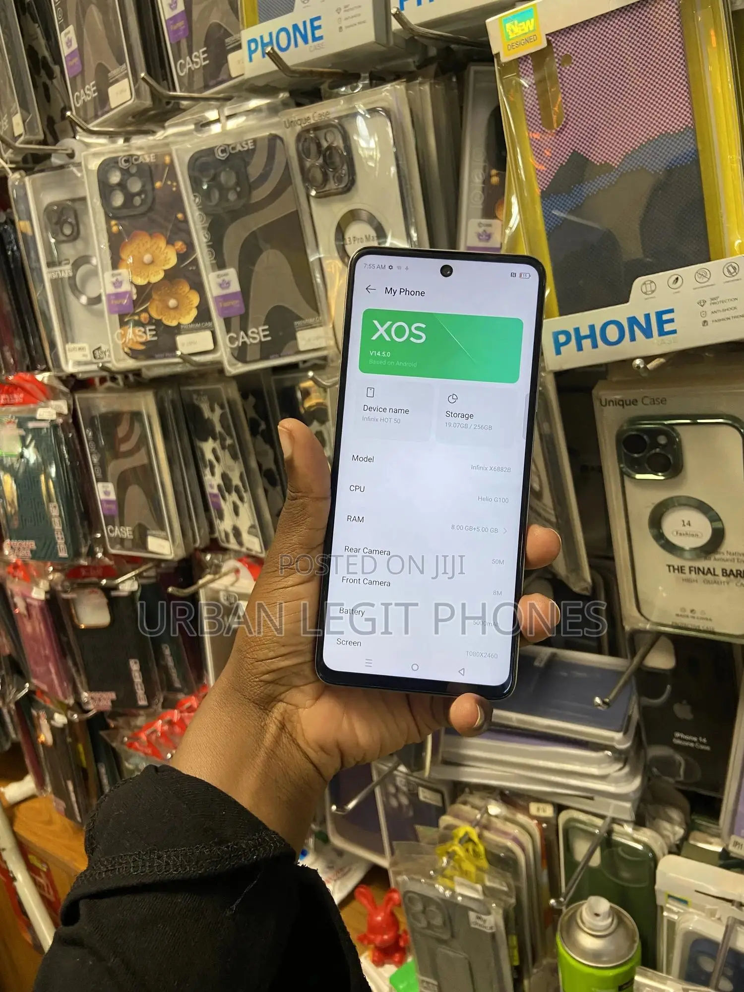 Infinix Hot 50 256 GB Gray