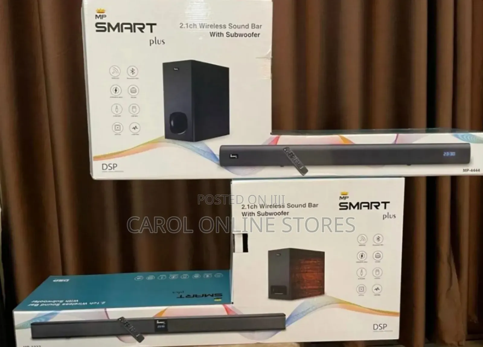 Smart Plus Wireless Sound Bar With Subwoofer