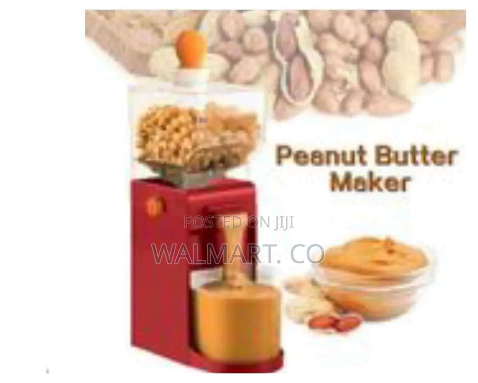 Electric Peanut Butter Maker With Removable Grinding Disk