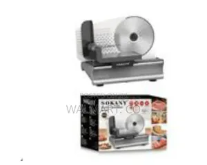 Sokany Electric Vegetable Food Slicer Machine-Silver