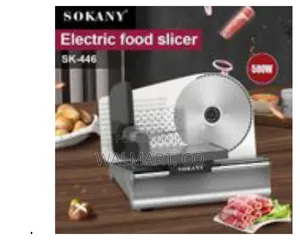 Sokany Electric Vegetable Food Slicer Machine-Silver