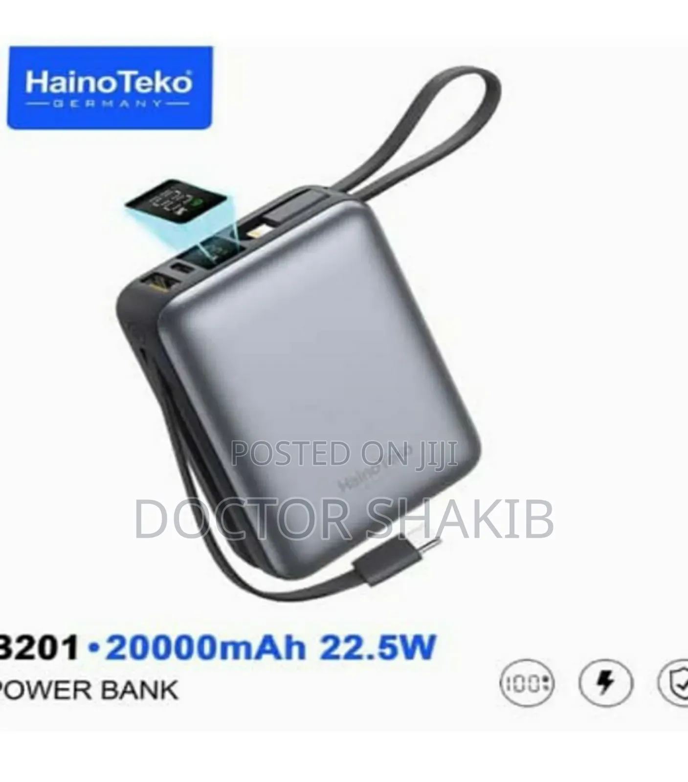 Original Hainoteko 20000mah Power Bank