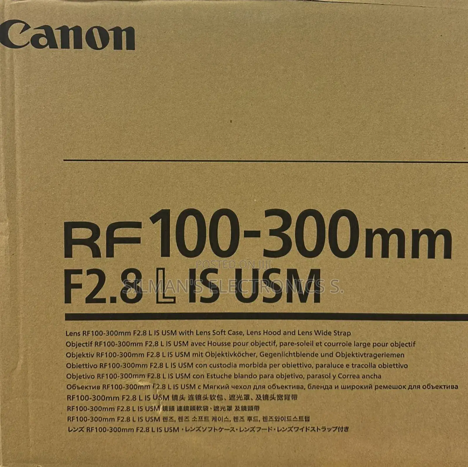 Canon Rf 100-300mm F2.8 L Is Usm Lens